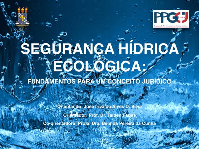 Segurança Hídrica Ecológica